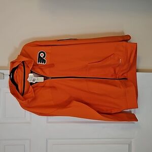 NHL Flyers zip up hoodie Thermabase- Orange XL